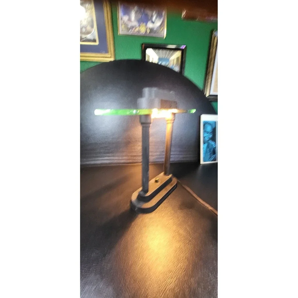 Vintage Robert Sonneman Desk Style Bankers Postmodern RARE 1980's UFO Style